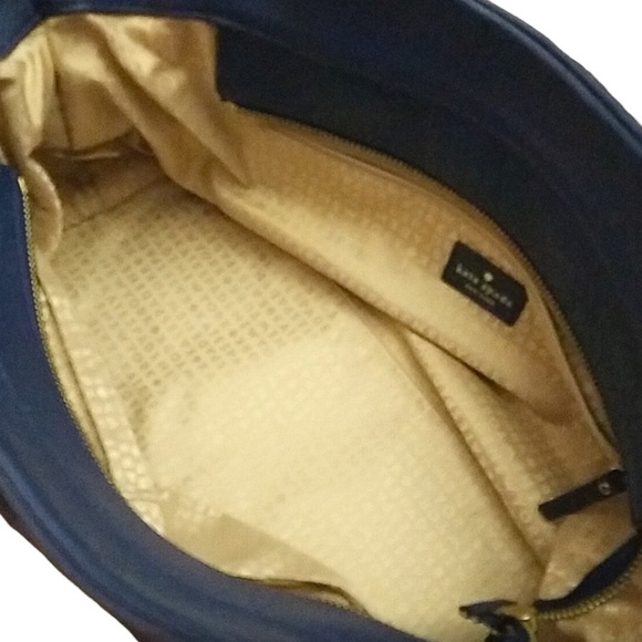 Kate Spade Blue Leather Shoulder Bag - Picture 4 of 9